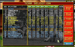 Ultimate Soccer Manager AGA screenshot