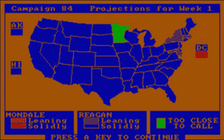 President Election screenshot