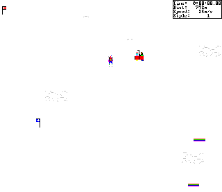 Skifree screenshot