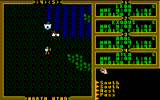 Ultima 3: Exodus screenshot