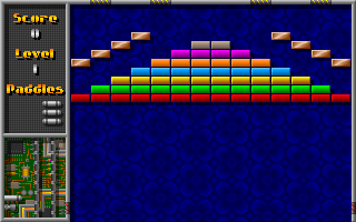 Electranoid (a.k.a. Arkanoid Replica) screenshot