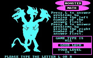 Monster Math screenshot