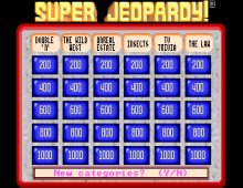 Super Jeopardy! screenshot