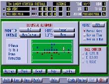 Tom Landry Strategy Football screenshot