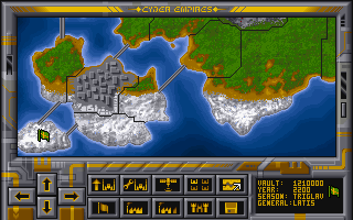 Cyber Empire (a.k.a. Steel Empire) screenshot