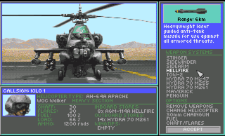 Gunship 2000 AGA screenshot