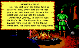 Defender of the Crown (EGA Version) screenshot