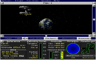 Microsoft Space Simulator screenshot