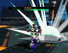 Virtual On Cybertroopers (Virtual On Operation Moongate) screenshot