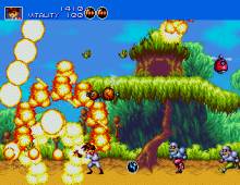 Gunstar Heroes screenshot