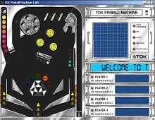 TDK Pinball Machine screenshot