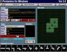 Pentamino for Windows screenshot