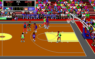 Lakers vs Celtics screenshot