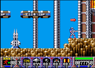 Turrican I screenshot