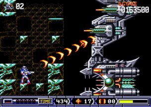 Turrican II screenshot