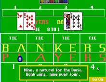 Monte Carlo Baccarat screenshot