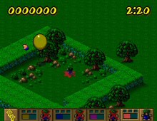 Lemmings Paintball screenshot