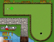 Minigolf 1Shot screenshot