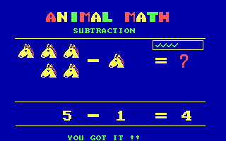 Animal Math screenshot