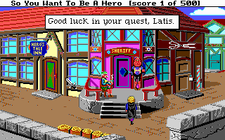 Hero's Quest (aka Quest for Glory I) screenshot
