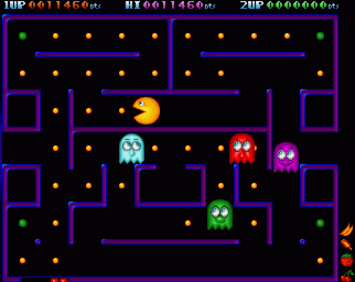 Deluxe Pacman screenshot