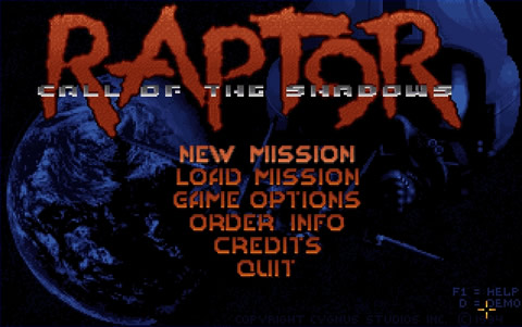 Raptor: Call Of The Shadows screenshot