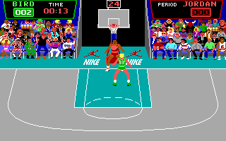 One on One (Jordan vs. Bird) screenshot